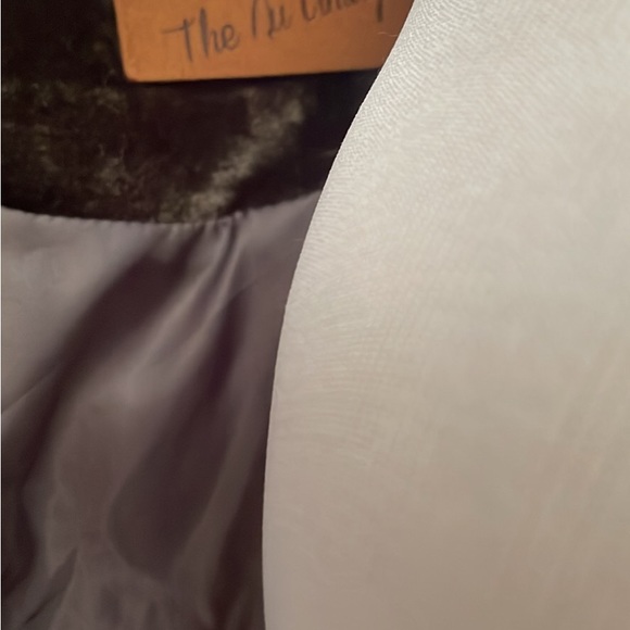 Nu Vintage Deep Green Velvet Jacket with Gold detail - Picture 3 of 5